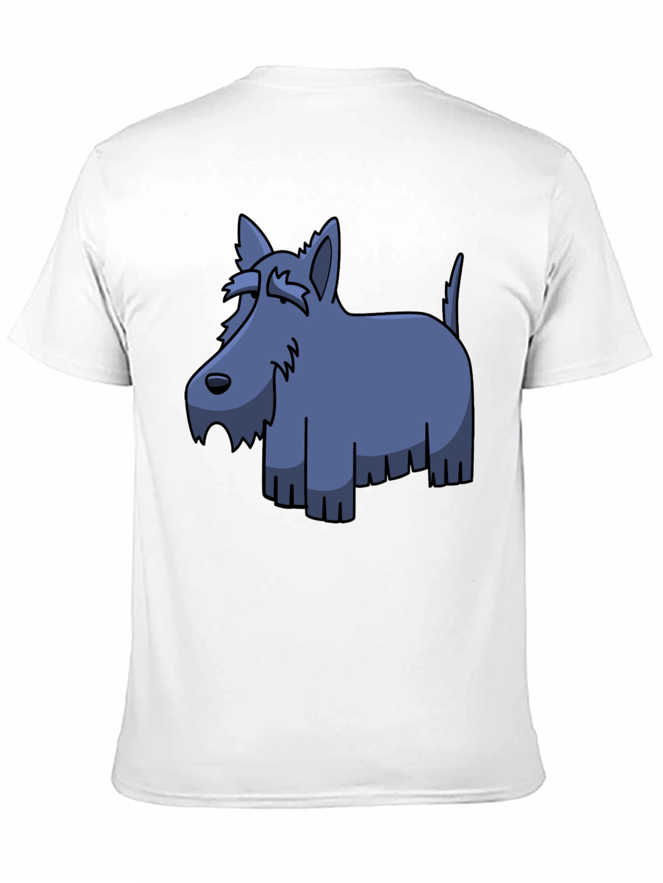 Cute Cartoon Dog Graphic T-Shirt