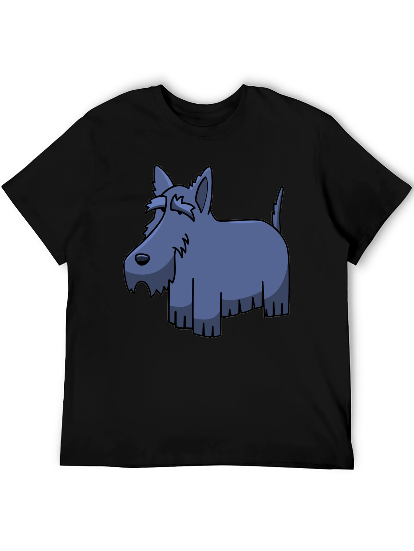 Cute Cartoon Dog Graphic T-Shirt