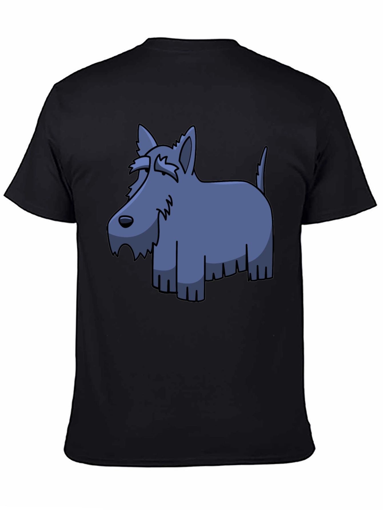 Cute Cartoon Dog Graphic T-Shirt