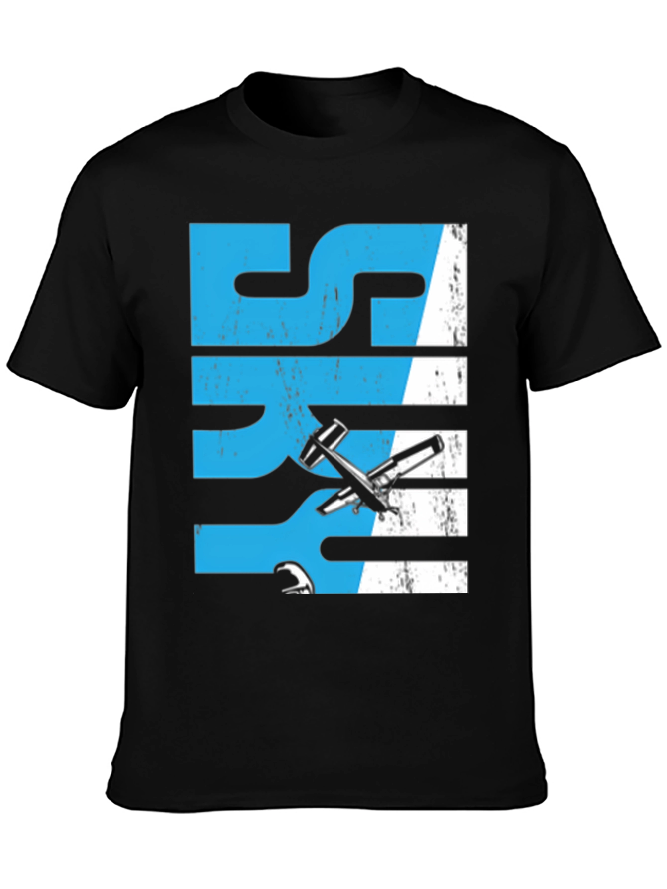 Airplane Sky Graphic T-Shirt