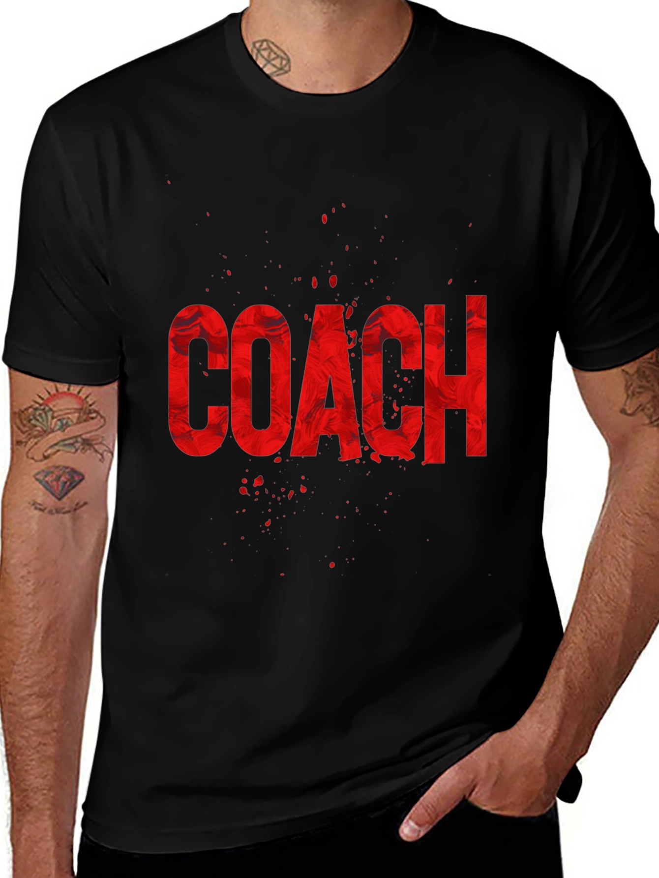 Coach Graphic T-Shirt - Bold Statement Tee