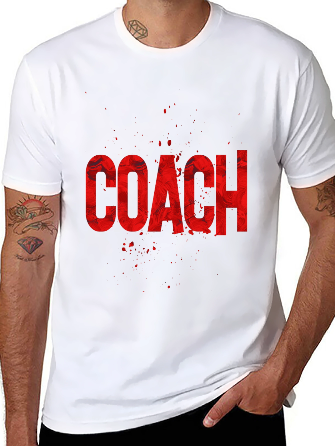 Coach Graphic T-Shirt - Bold Statement Tee