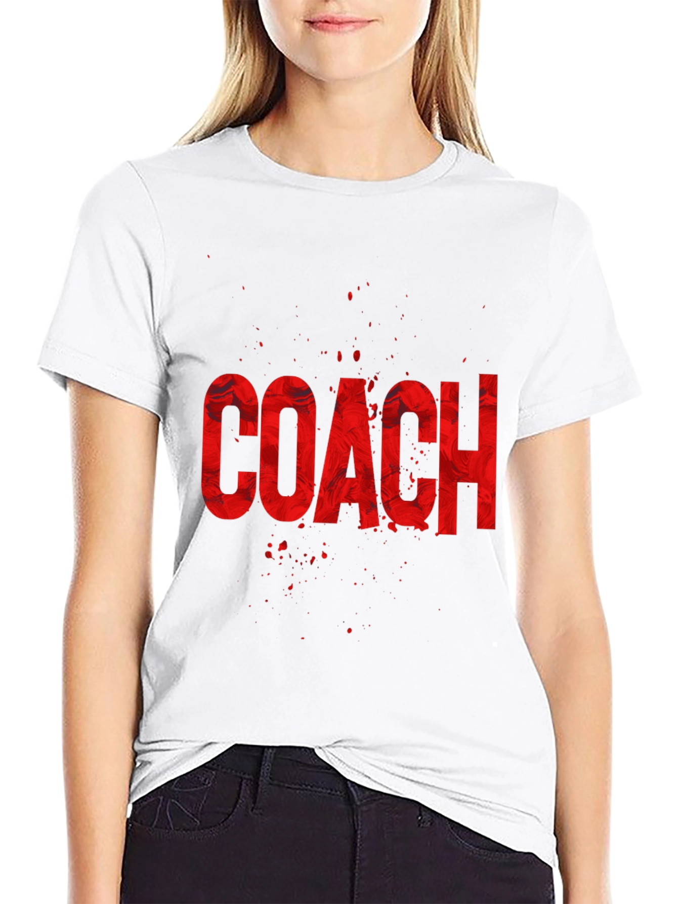 Coach Graphic T-Shirt - Bold Statement Tee