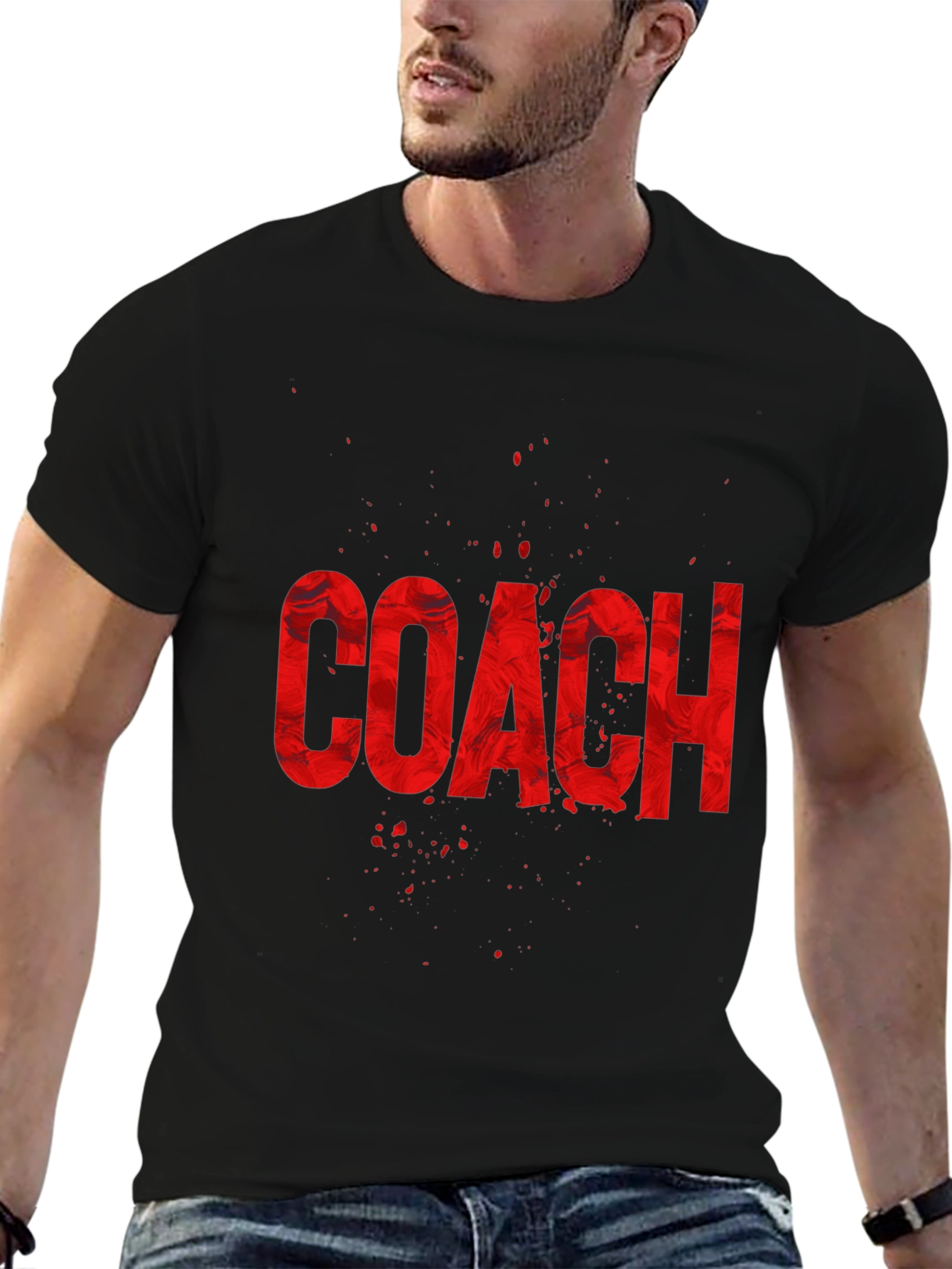 Coach Graphic T-Shirt - Bold Statement Tee