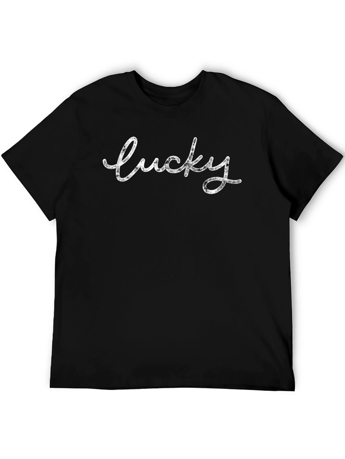 Lucky Graphic Tee - Stylish Mens T-Shirt