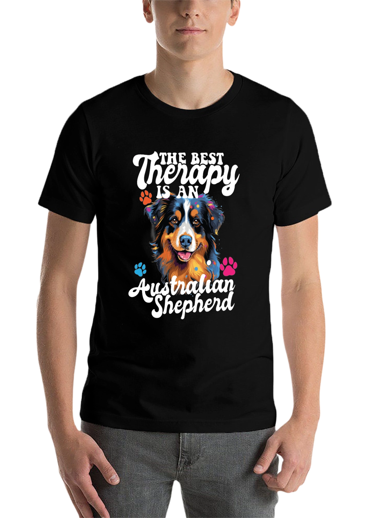 Australian Shepherd Therapy T-Shirt