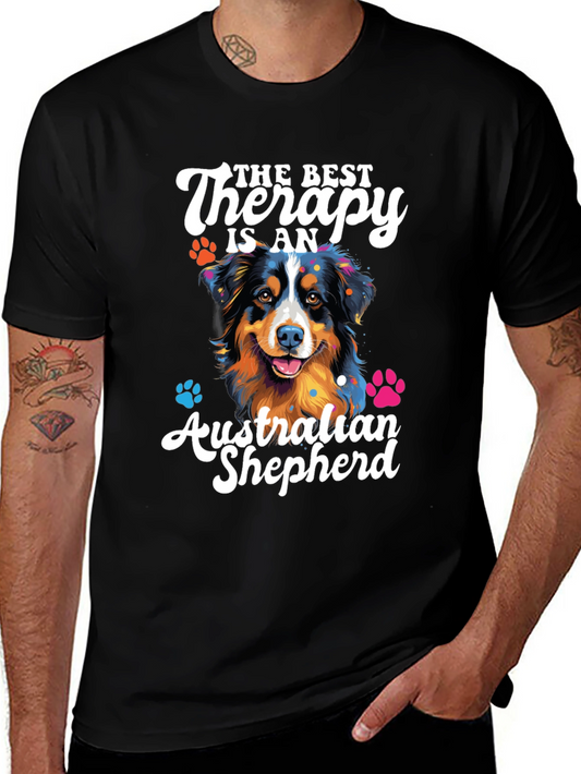 Australian Shepherd Therapy T-Shirt