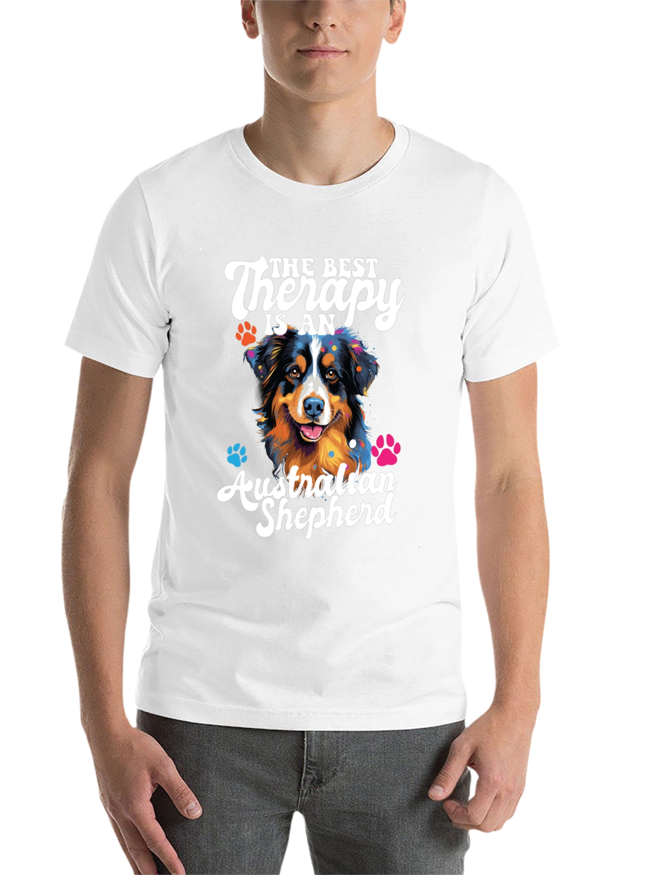 Australian Shepherd Therapy T-Shirt