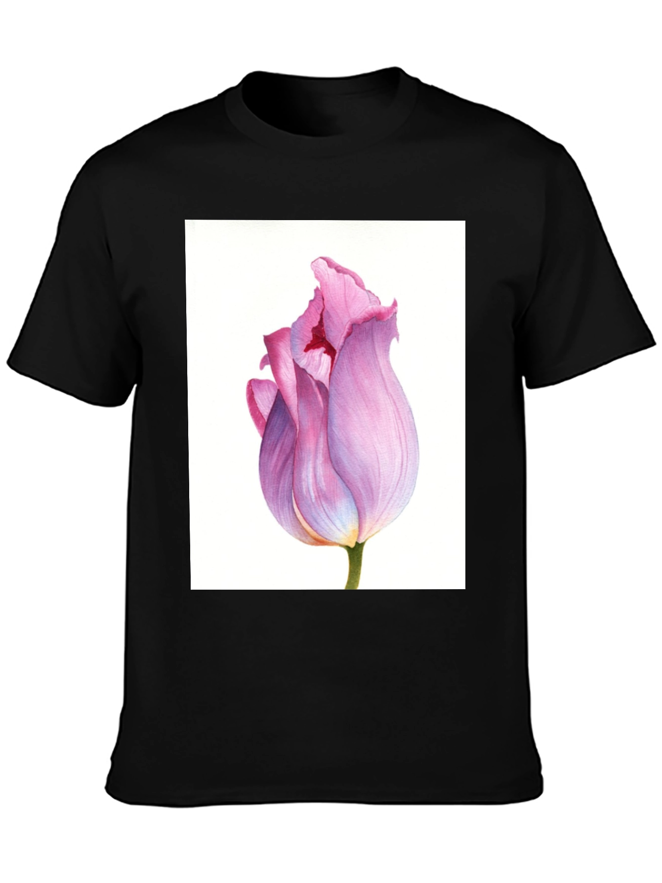 Floral Tulip Graphic T-Shirt