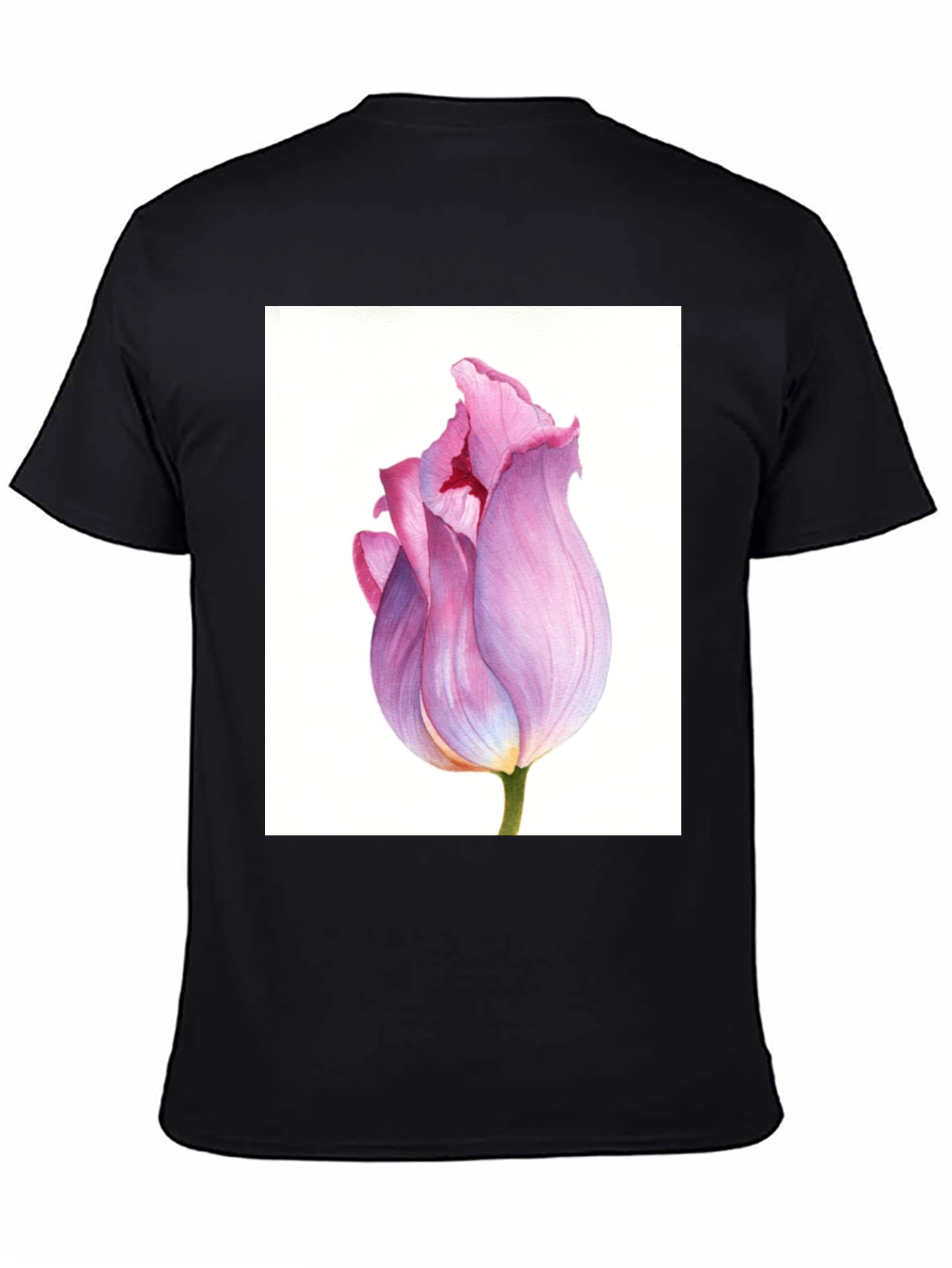Floral Tulip Graphic T-Shirt