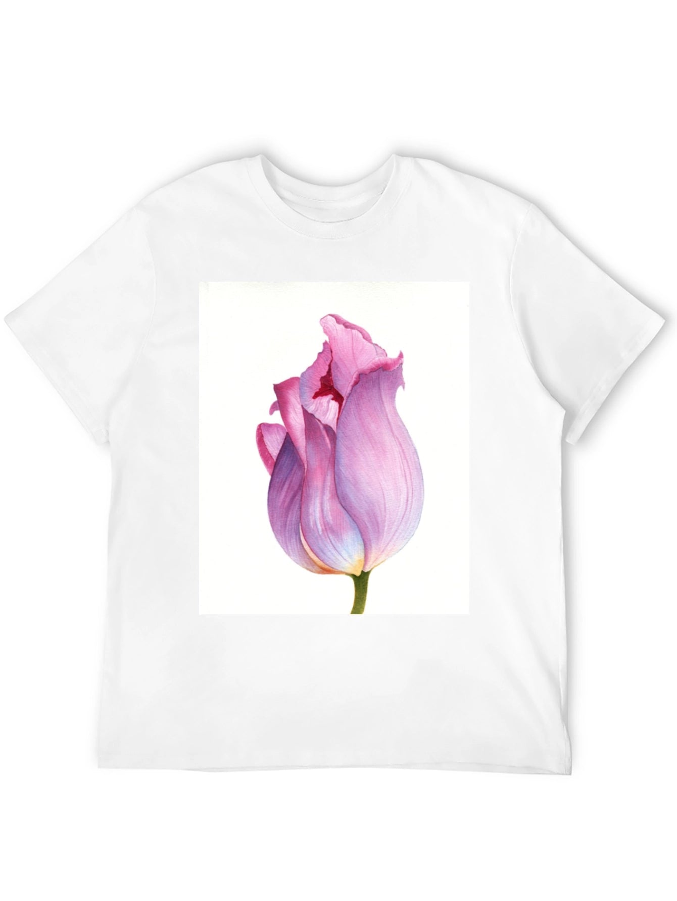 Floral Tulip Graphic T-Shirt