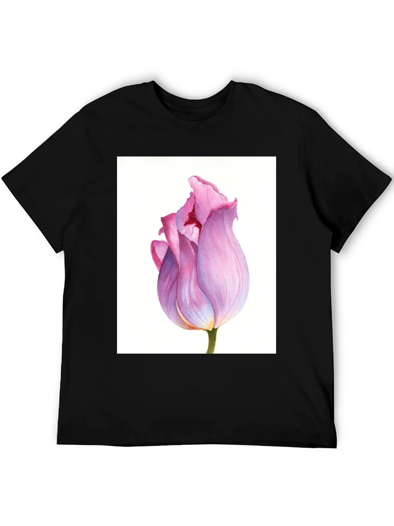 Floral Tulip Graphic T-Shirt