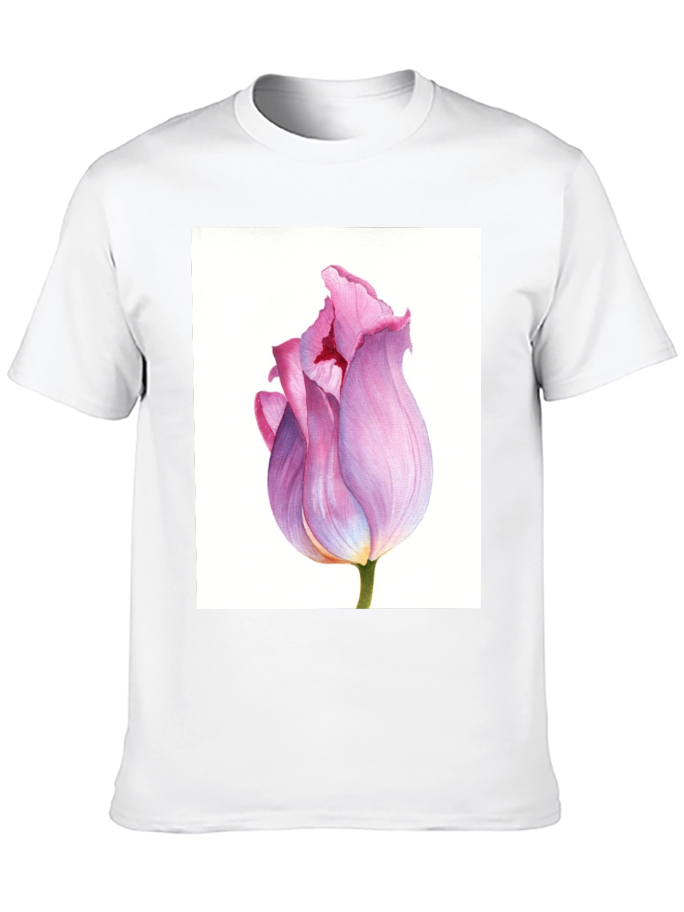 Floral Tulip Graphic T-Shirt