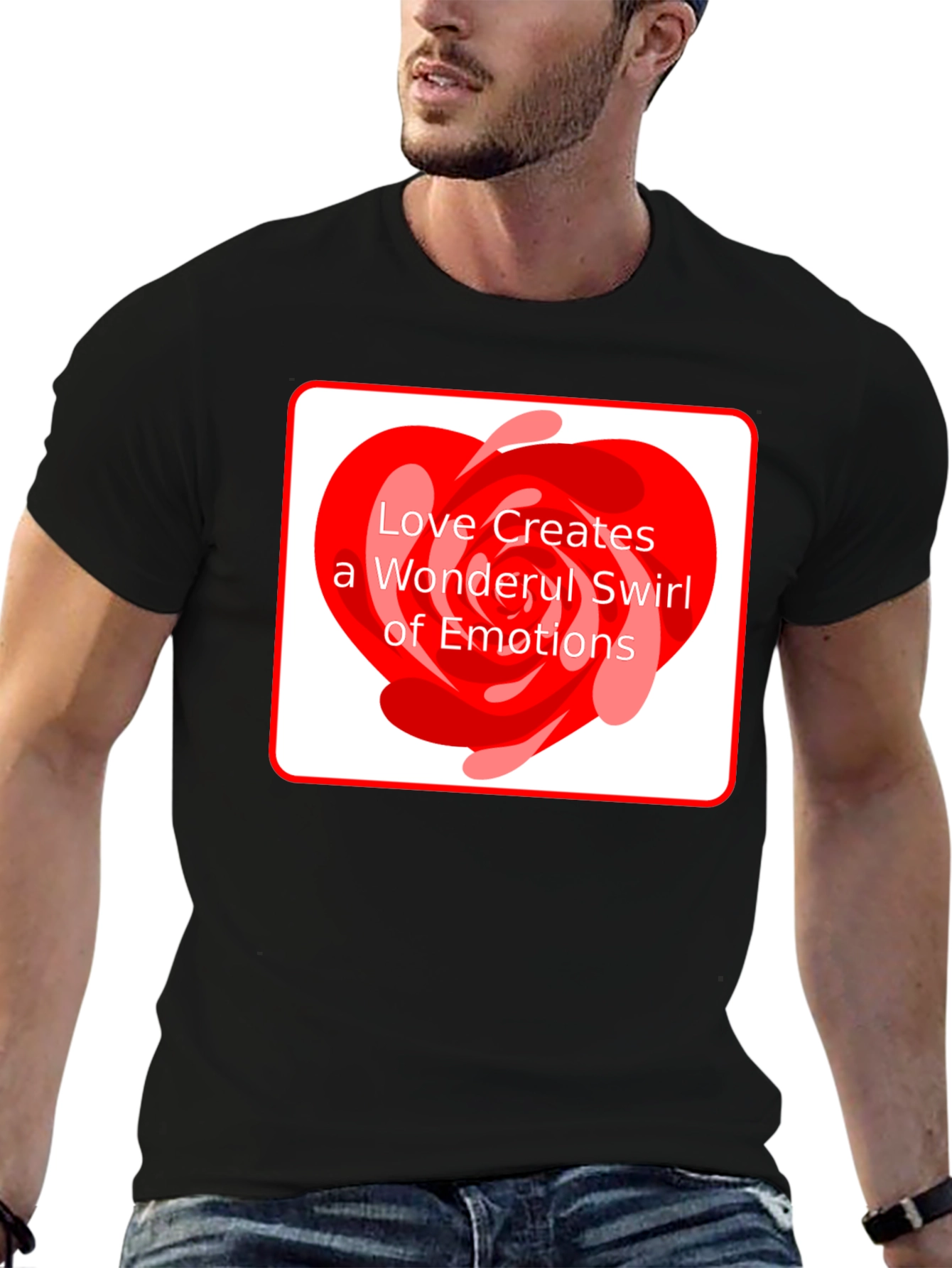 Love Creates Wonderful Swirl of Emotions T-Shirt