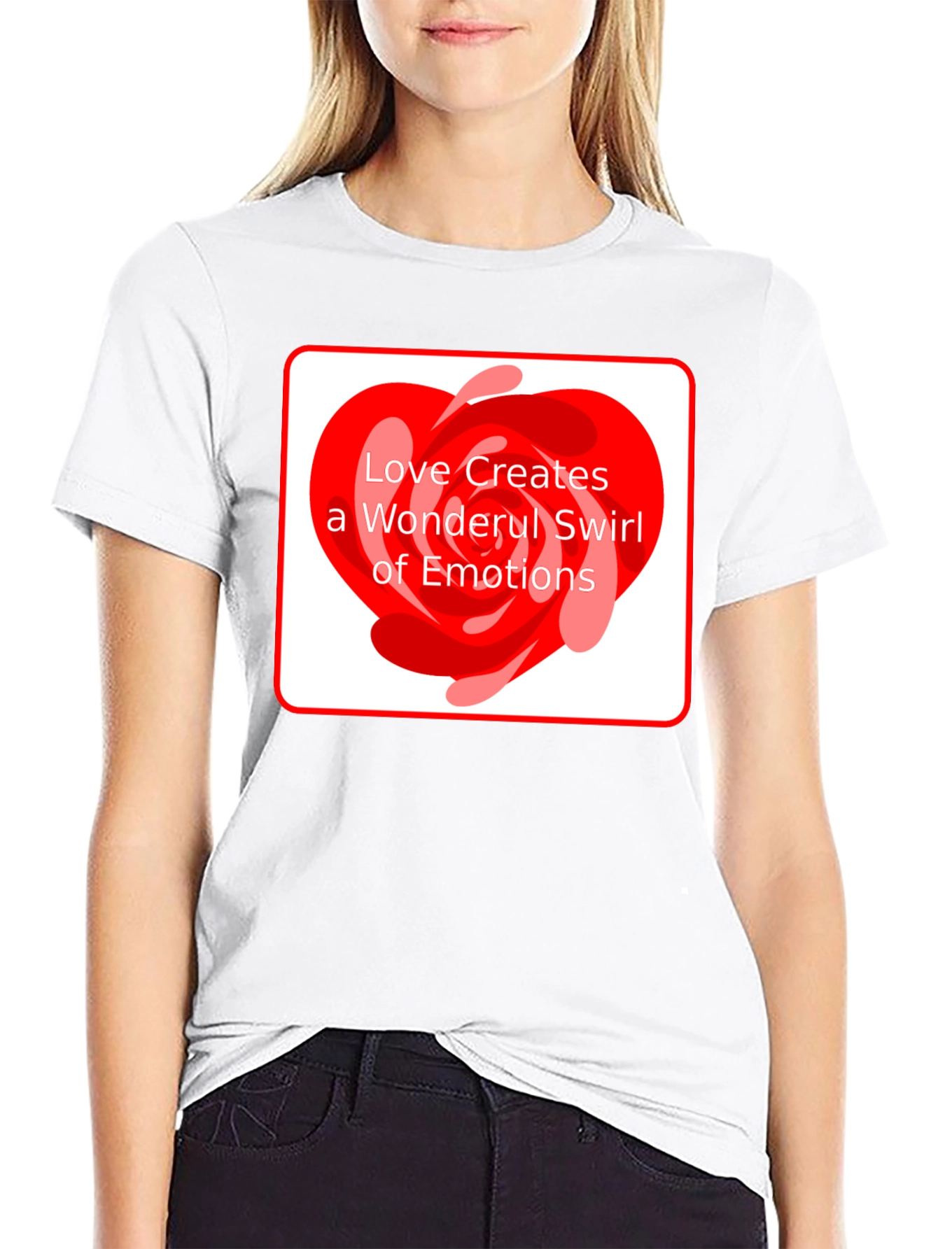 Love Creates Wonderful Swirl of Emotions T-Shirt