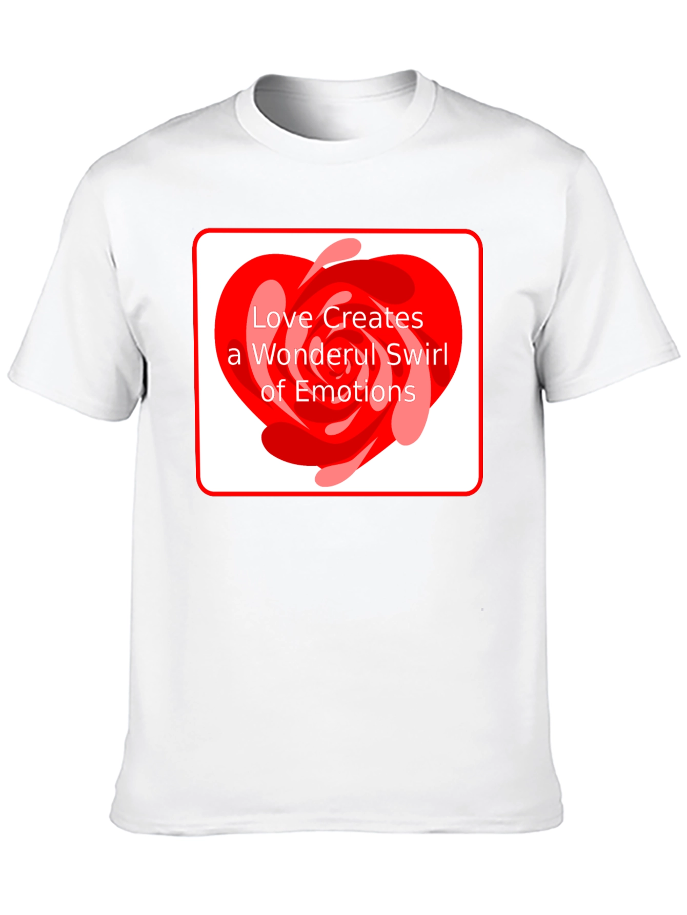 Love Creates Wonderful Swirl of Emotions T-Shirt