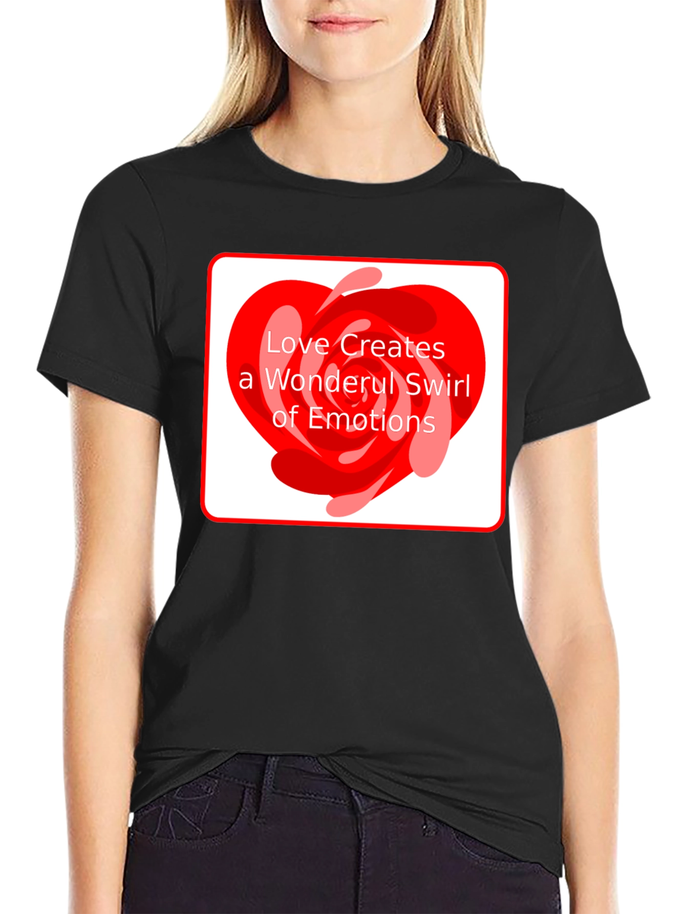 Love Creates Wonderful Swirl of Emotions T-Shirt