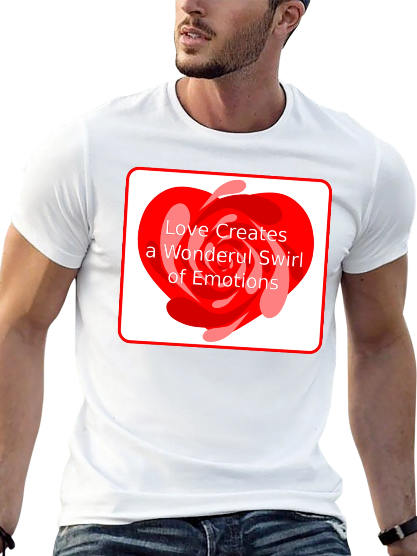 Love Creates Wonderful Swirl of Emotions T-Shirt