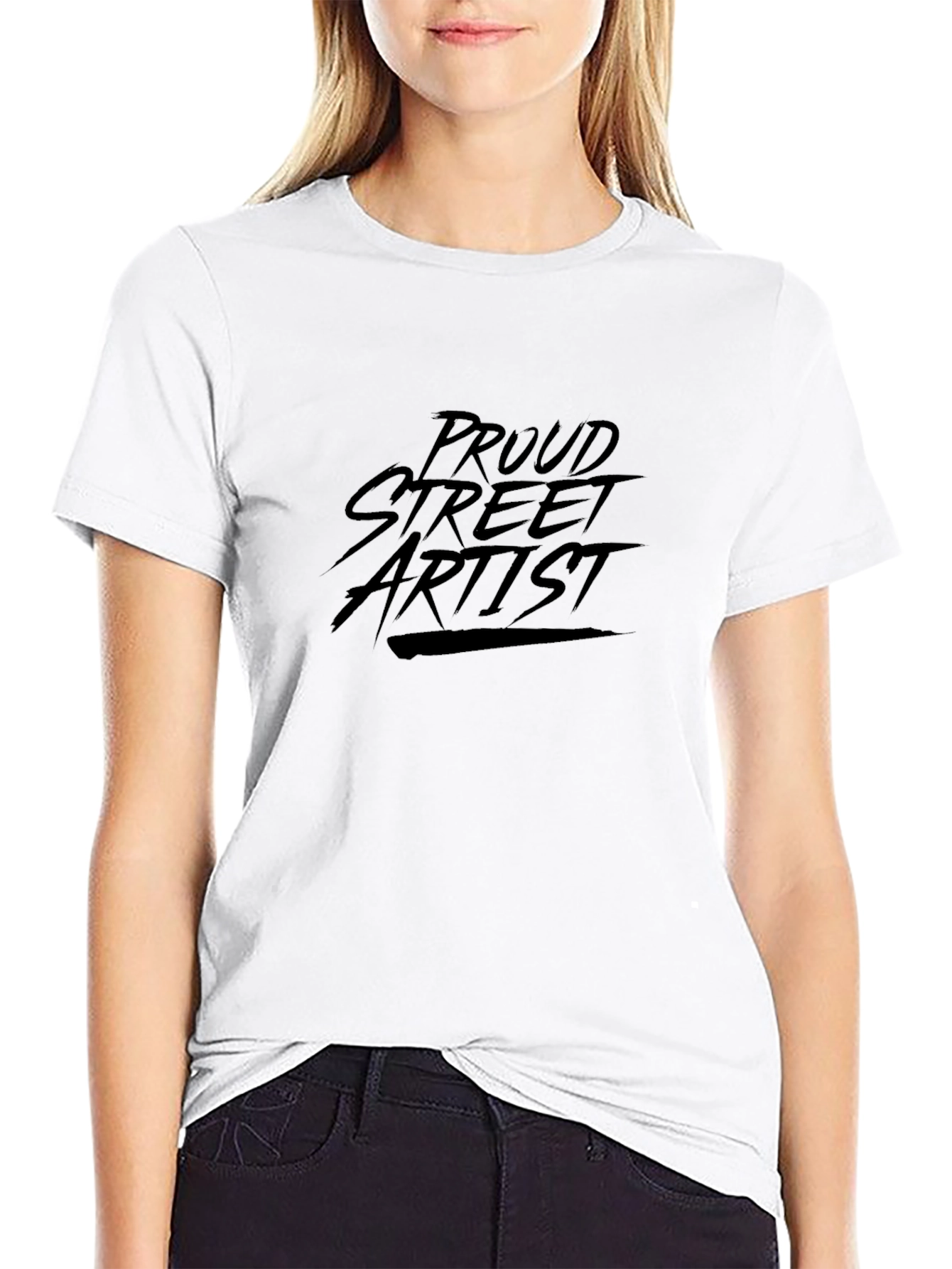 Proud Street Artist Black T-Shirt