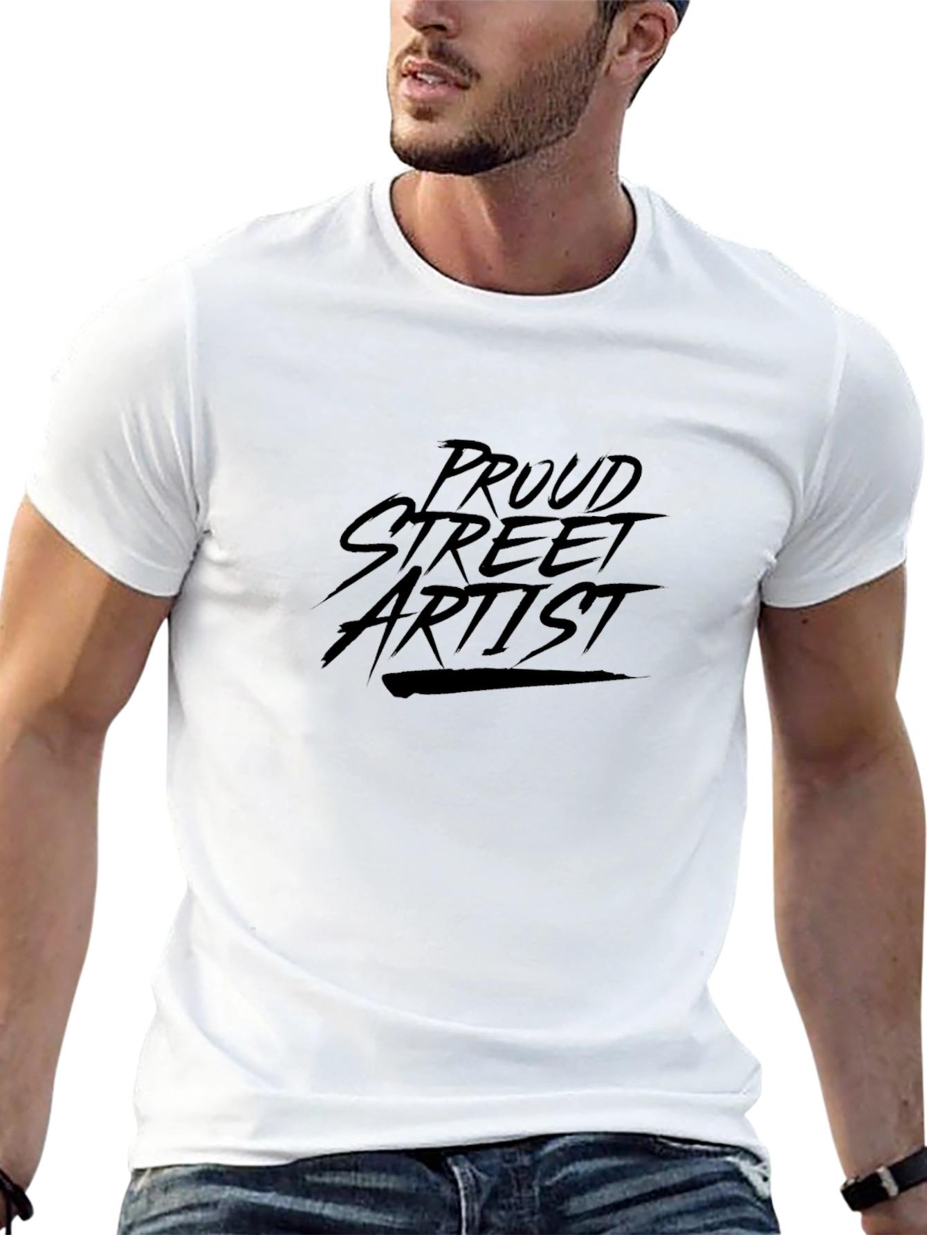 Proud Street Artist Black T-Shirt