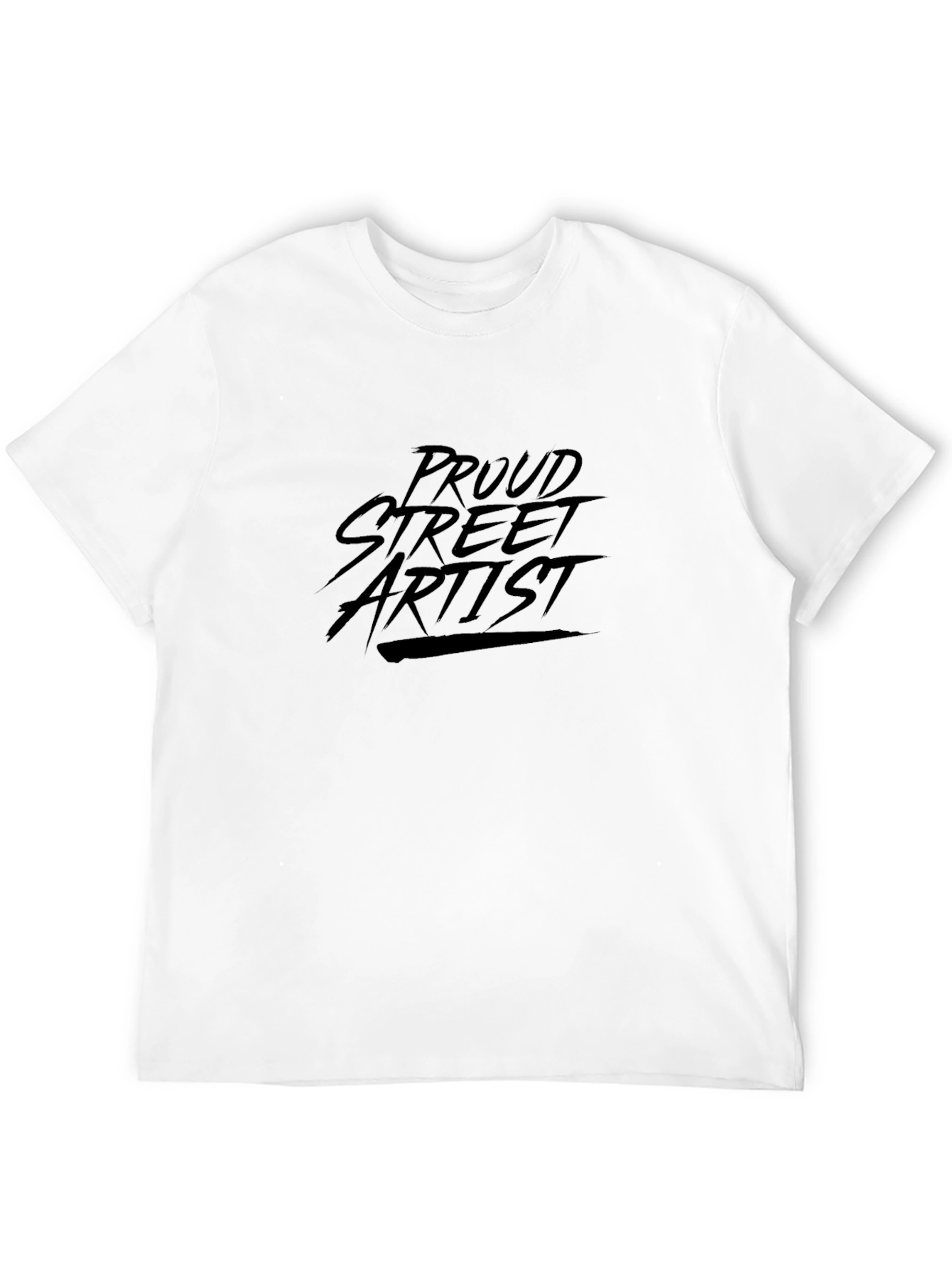 Proud Street Artist Black T-Shirt