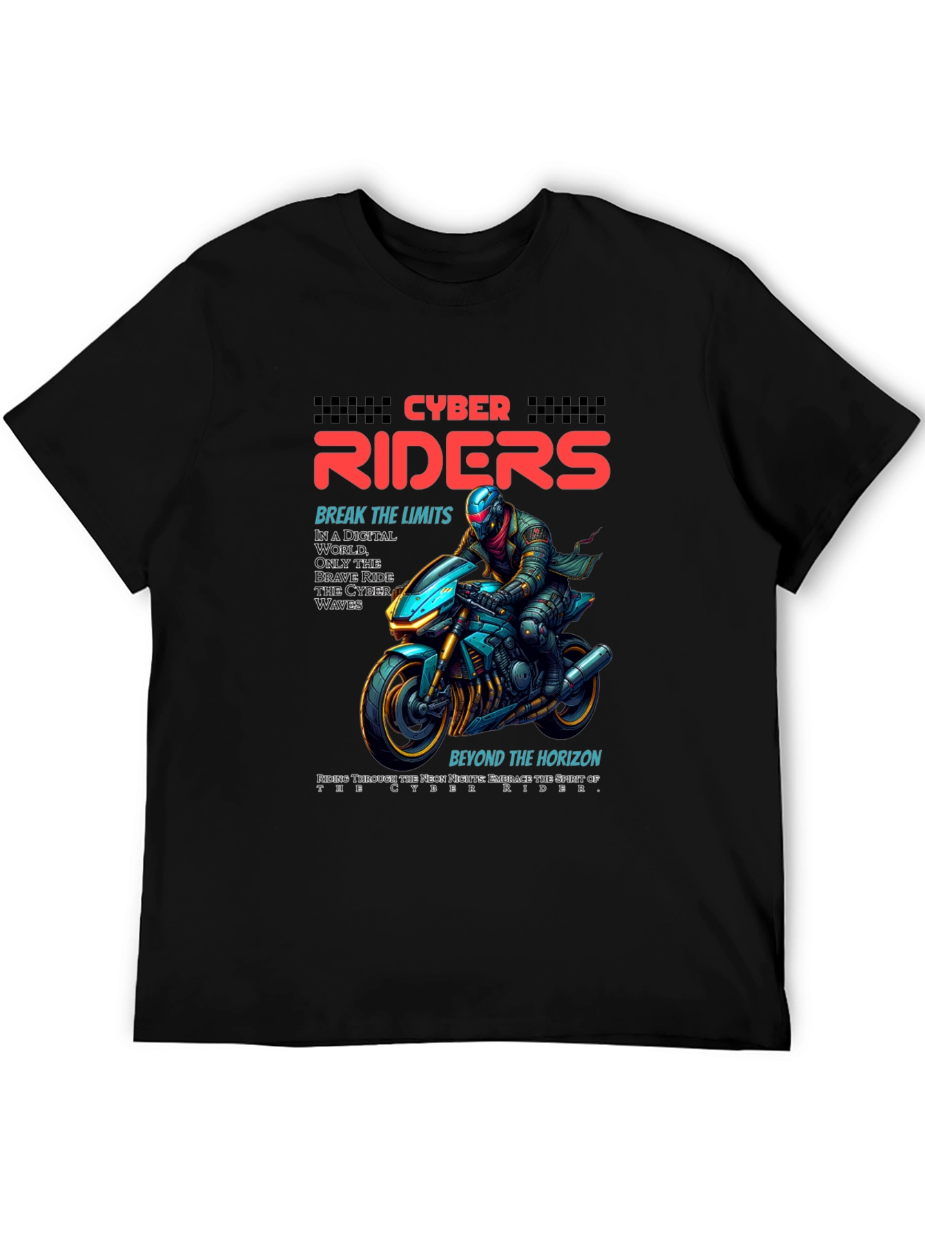 Cyber Riders Graphic T-Shirt