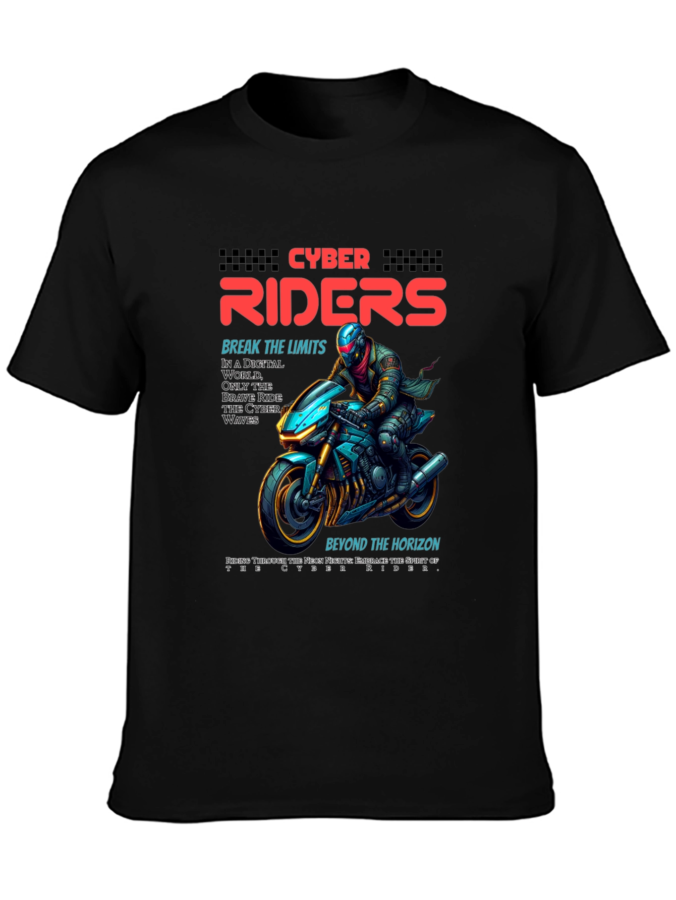 Cyber Riders Graphic T-Shirt