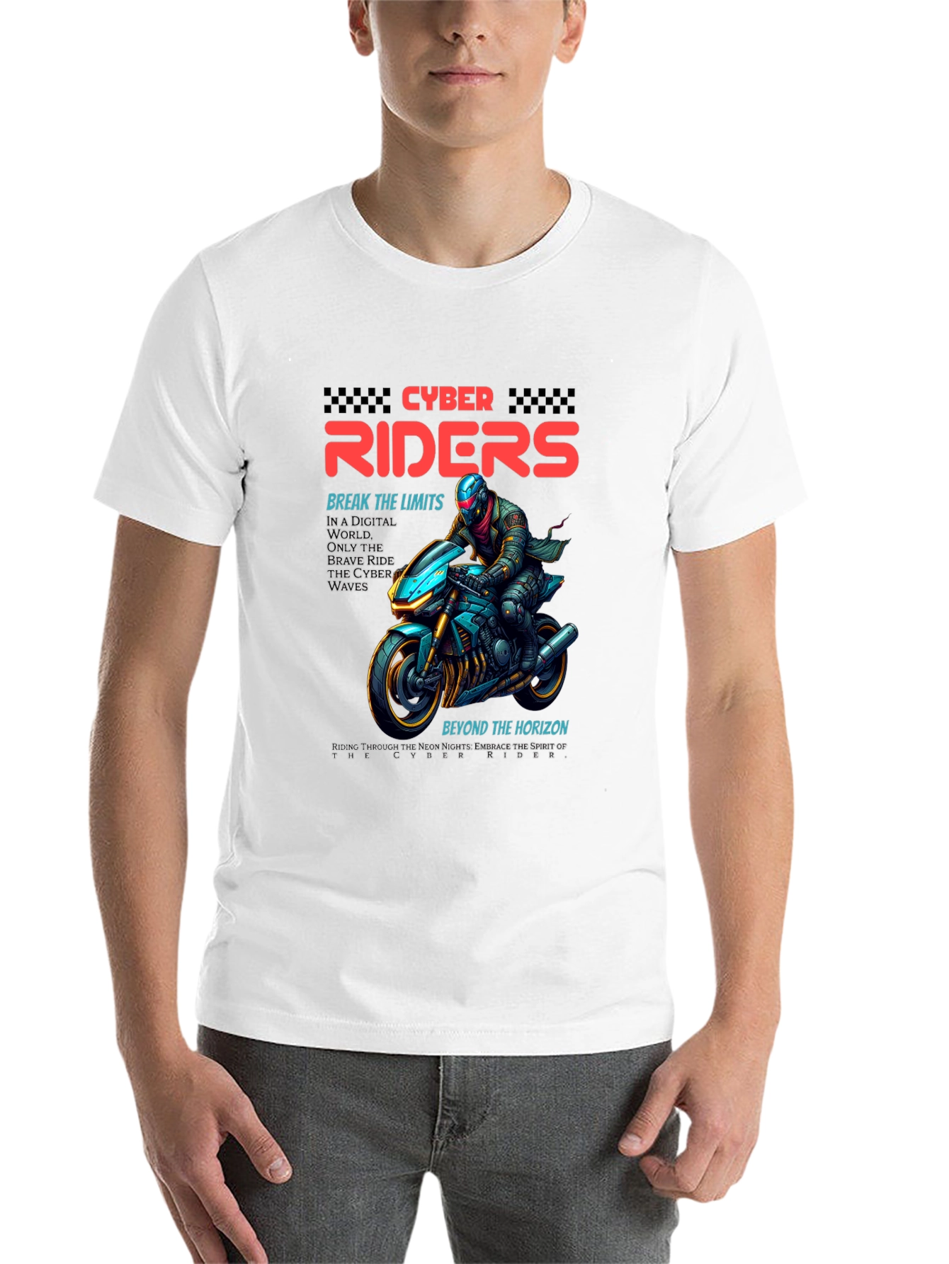 Cyber Riders Graphic T-Shirt