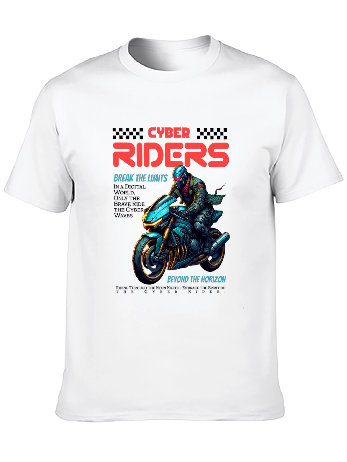 Cyber Riders Graphic T-Shirt