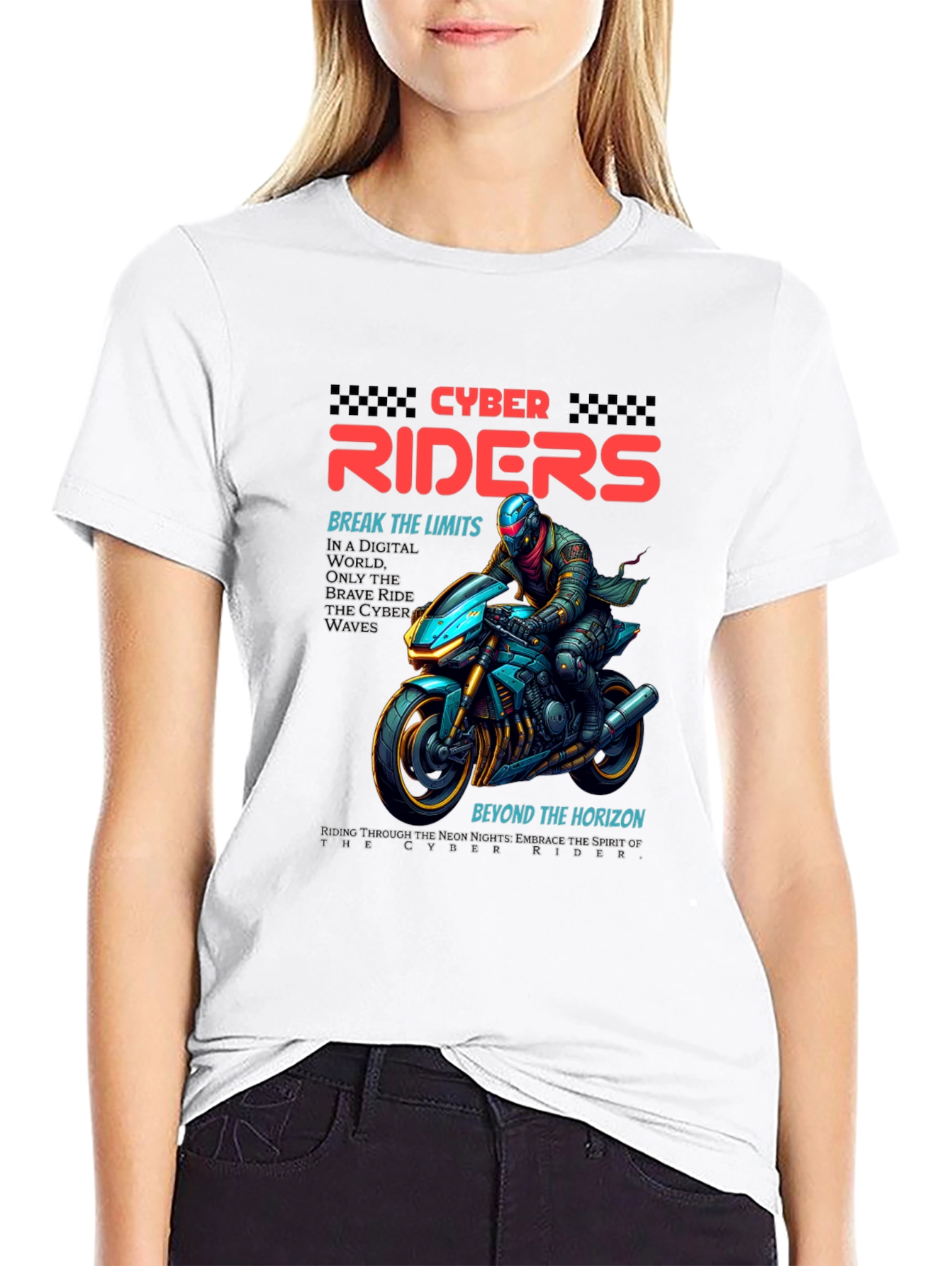 Cyber Riders Graphic T-Shirt