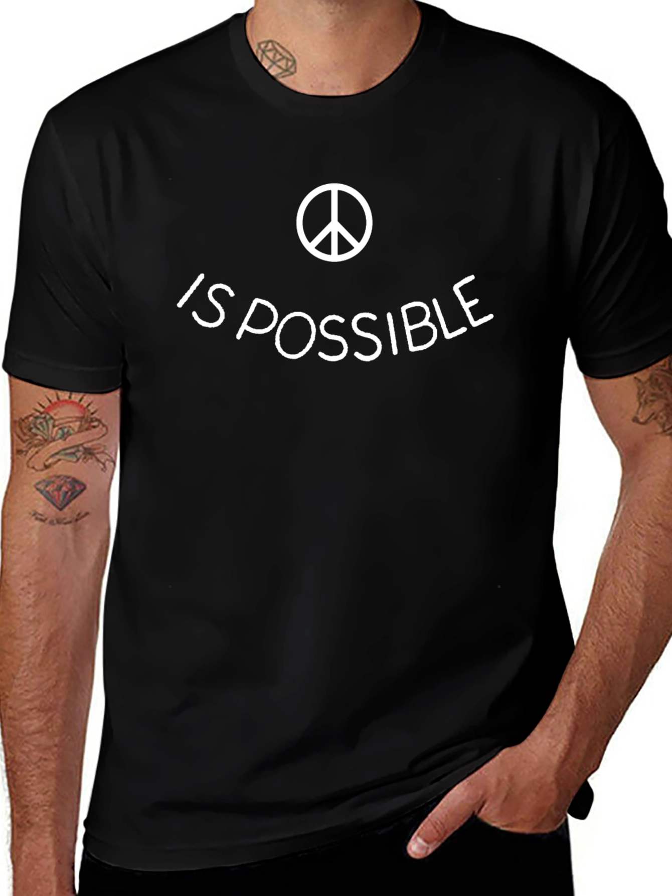 Peace is Possible Graphic T-Shirt