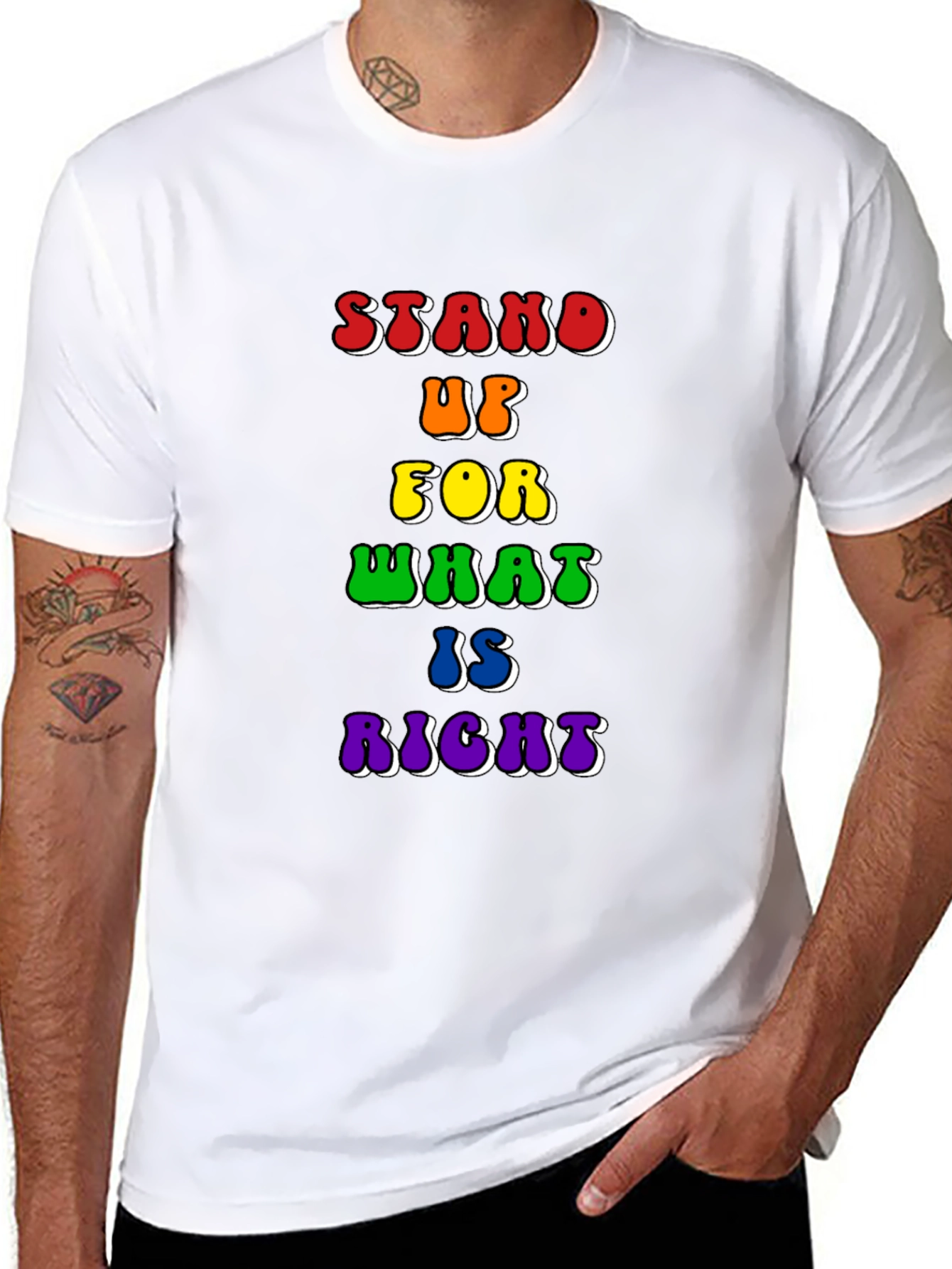 Stand Up For What Is Right Pride T-Shirt