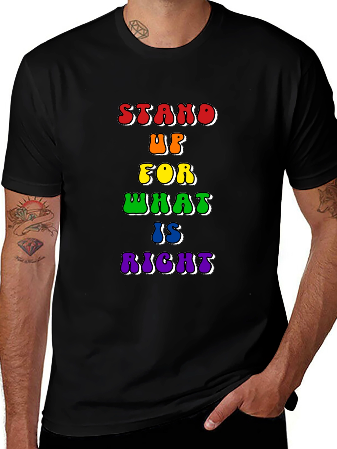 Stand Up For What Is Right Pride T-Shirt