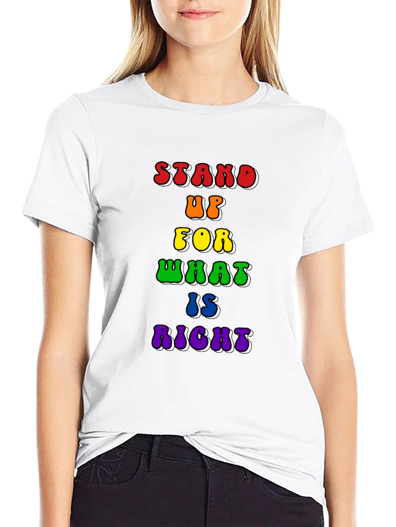 Stand Up For What Is Right Pride T-Shirt