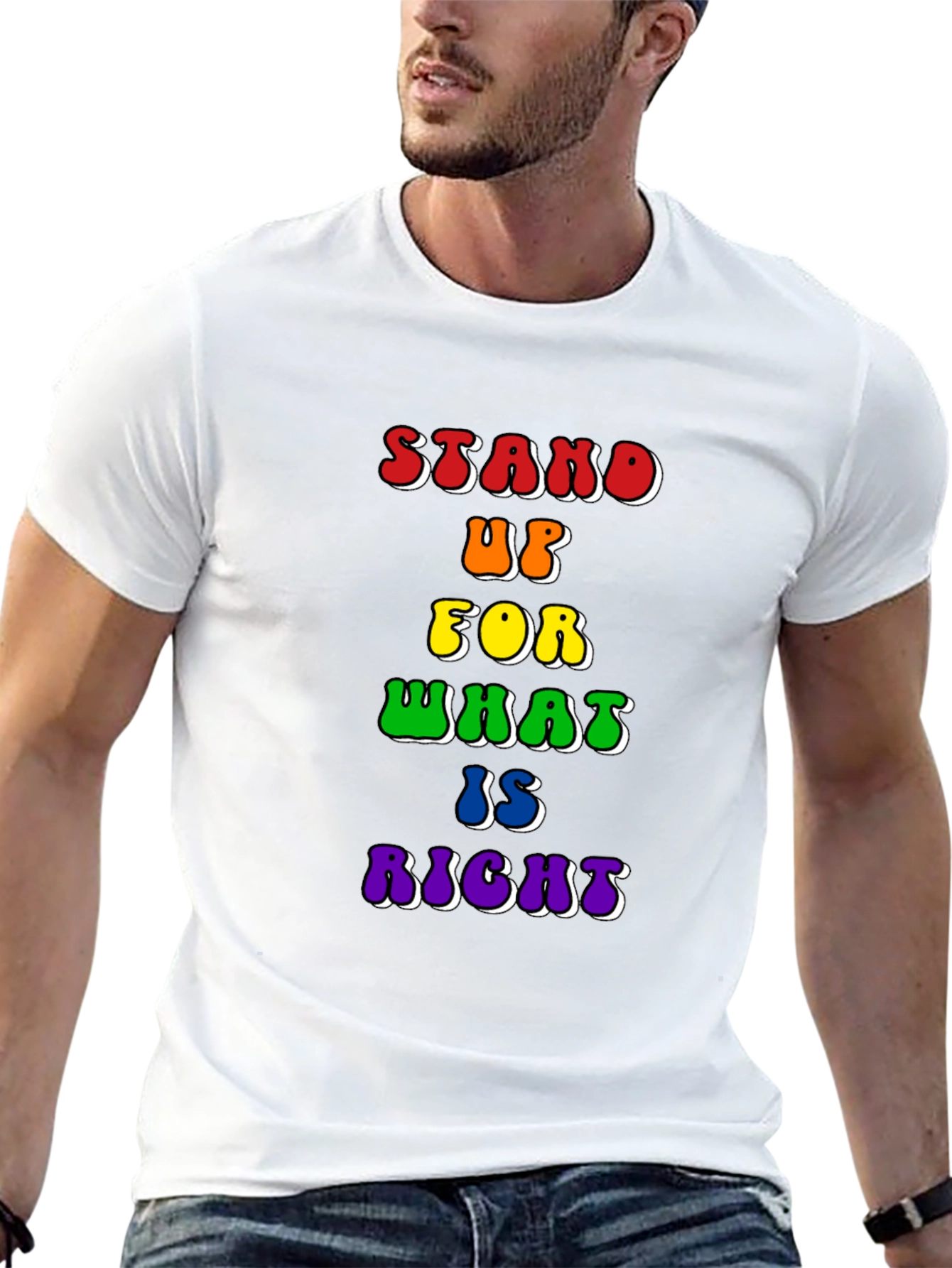 Stand Up For What Is Right Pride T-Shirt