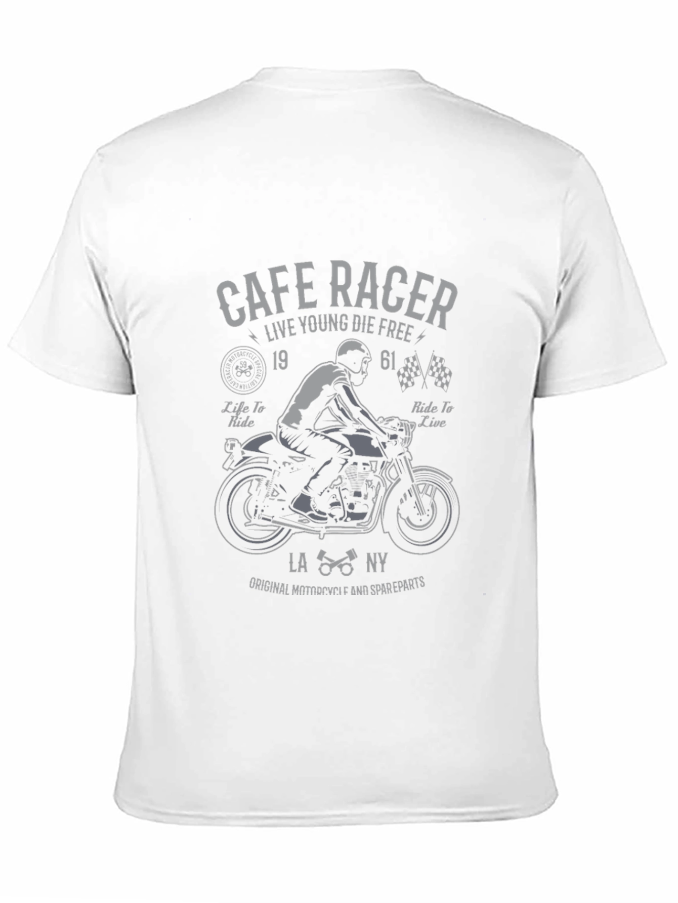 Cafe Racer Motorcycle T-Shirt