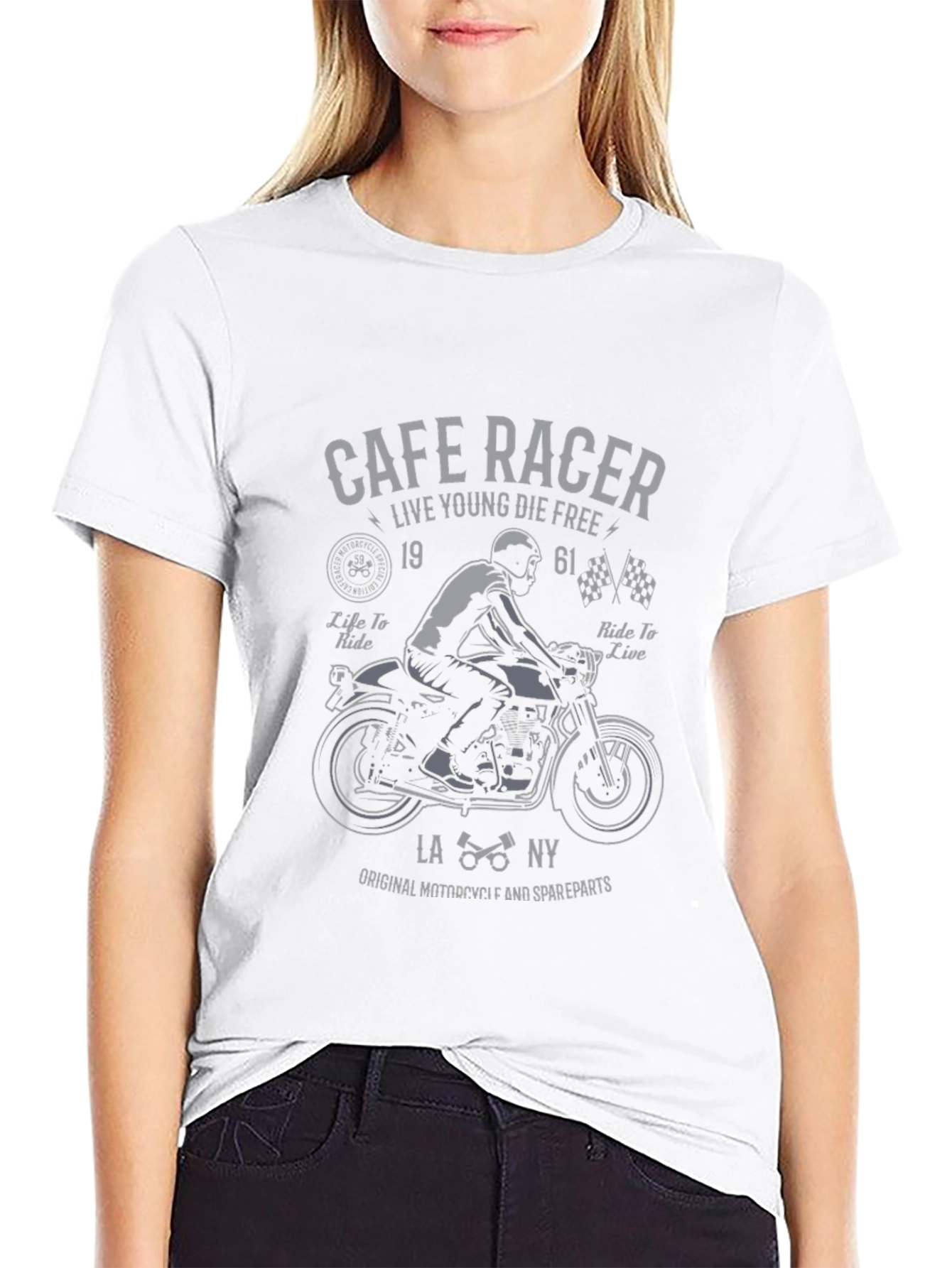 Cafe Racer Motorcycle T-Shirt