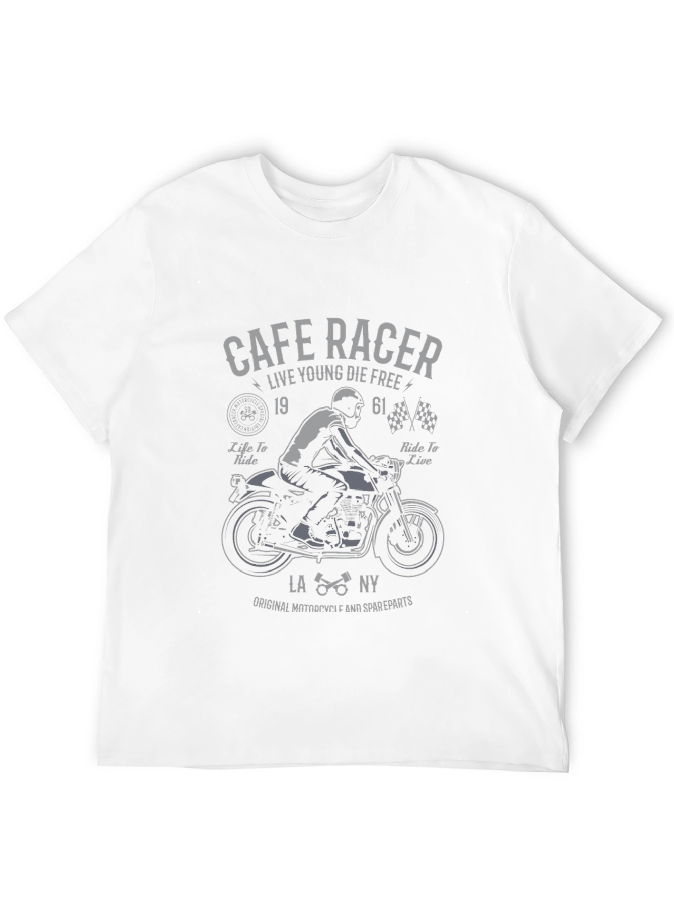 Cafe Racer Motorcycle T-Shirt
