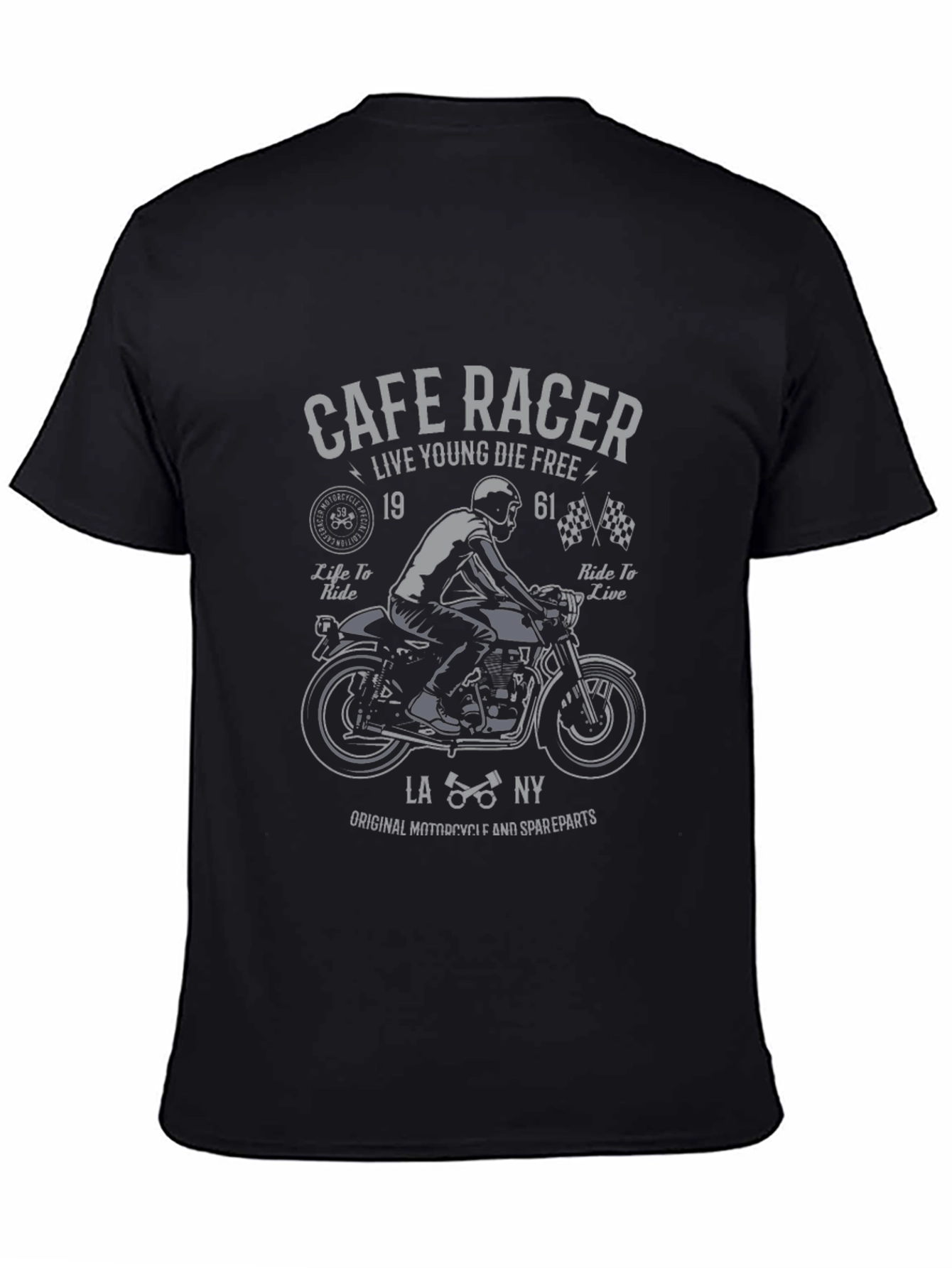 Cafe Racer Motorcycle T-Shirt