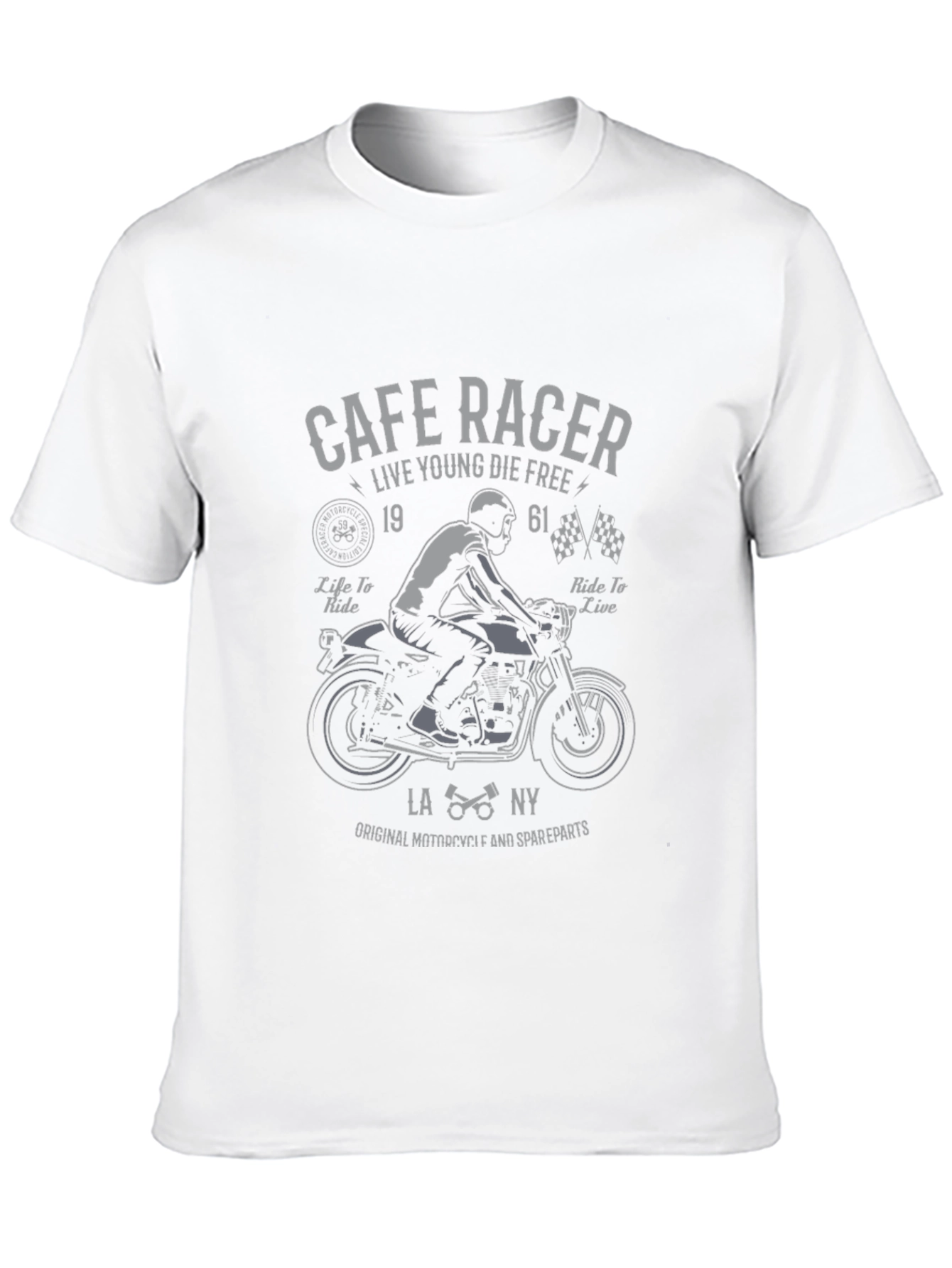 Cafe Racer Motorcycle T-Shirt
