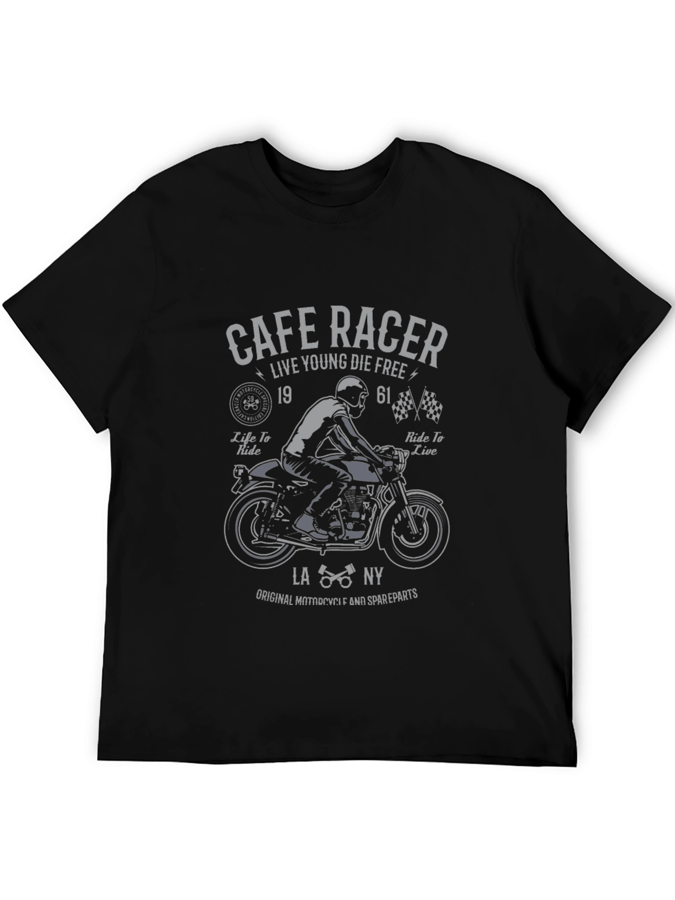 Cafe Racer Motorcycle T-Shirt