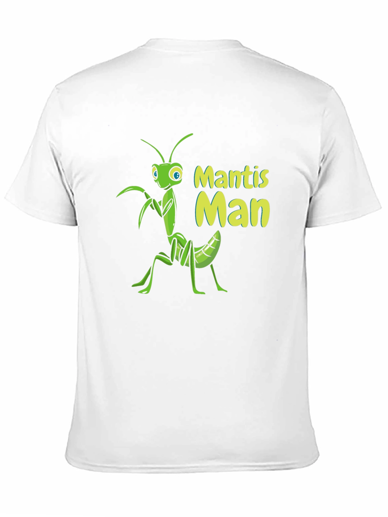 Mantis Man Graphic Tee - Cool Insect Design