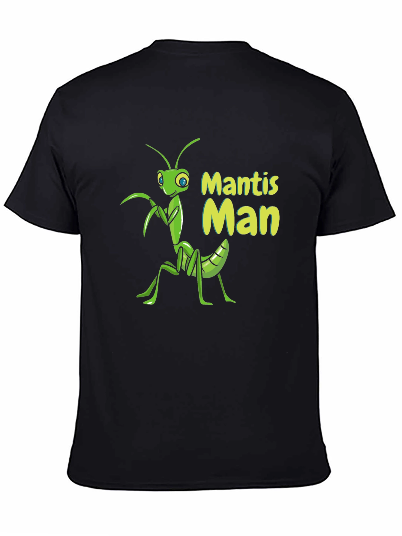 Mantis Man Graphic Tee - Cool Insect Design