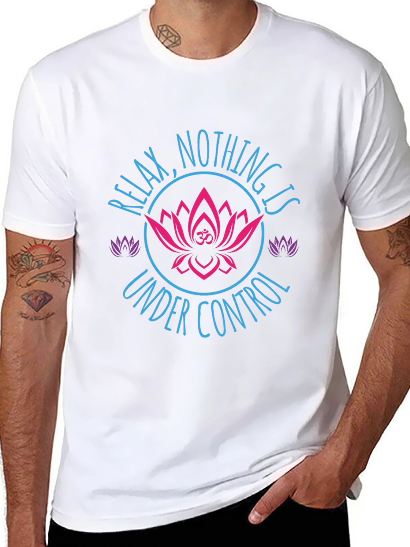 Relax Nothing Is Under Control Graphic T-Shirt