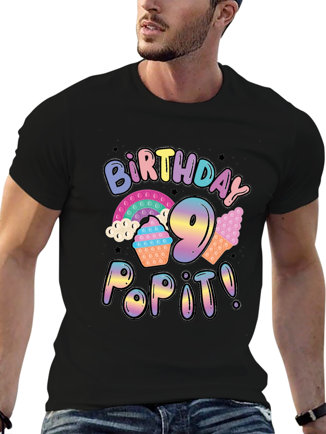 Birthday 9 Pop It T-Shirt