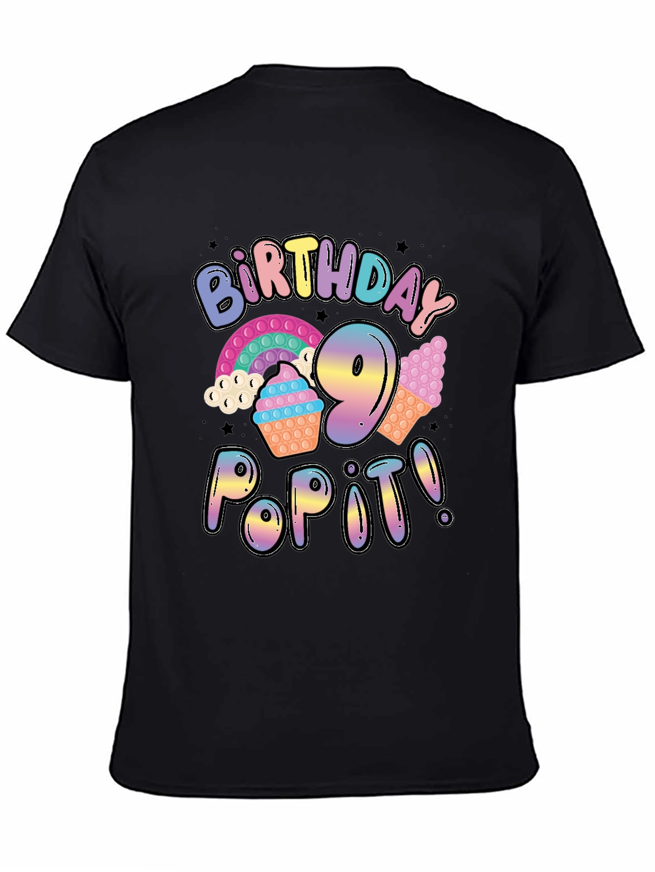 Birthday 9 Pop It T-Shirt