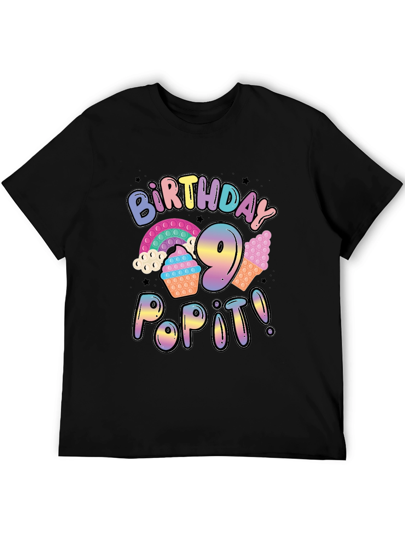 Birthday 9 Pop It T-Shirt