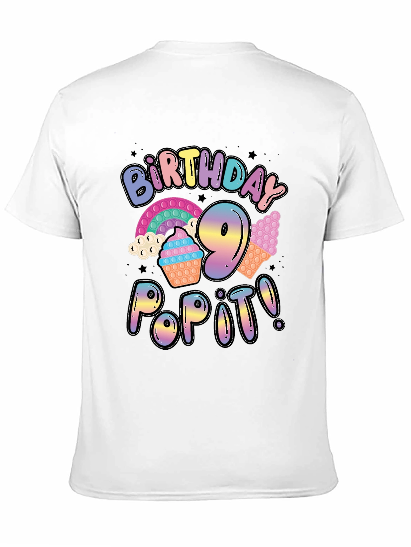 Birthday 9 Pop It T-Shirt