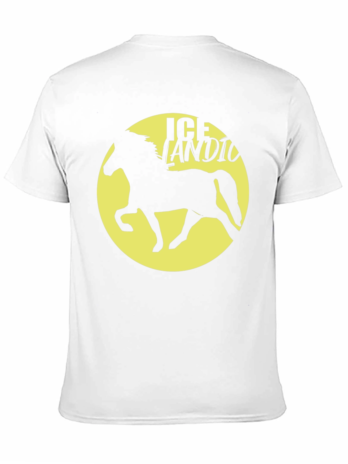 Icelandic Horse Graphic Tee - Black Unisex T-Shirt