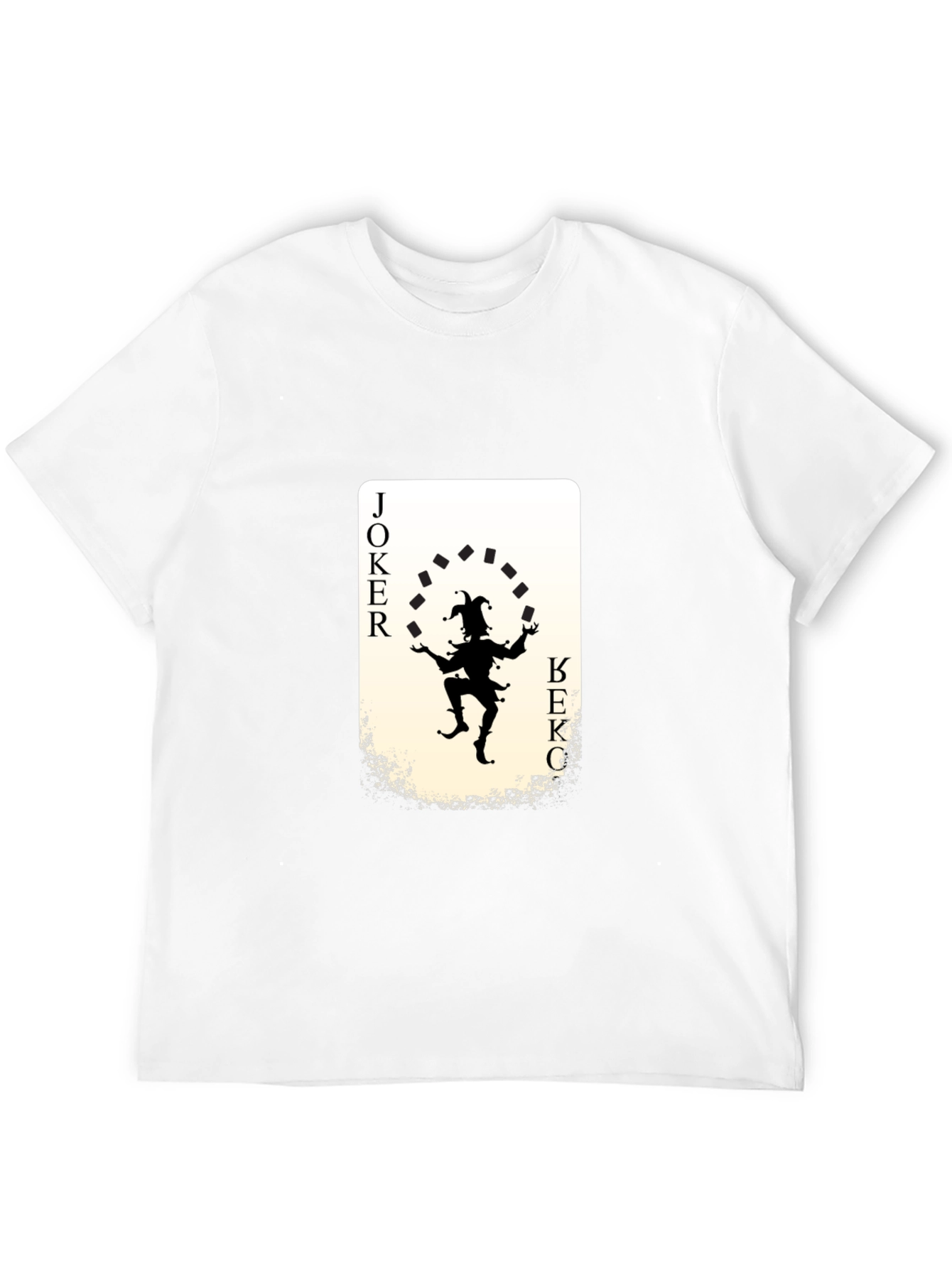 Joker Card Graphic Tee - Unique Design